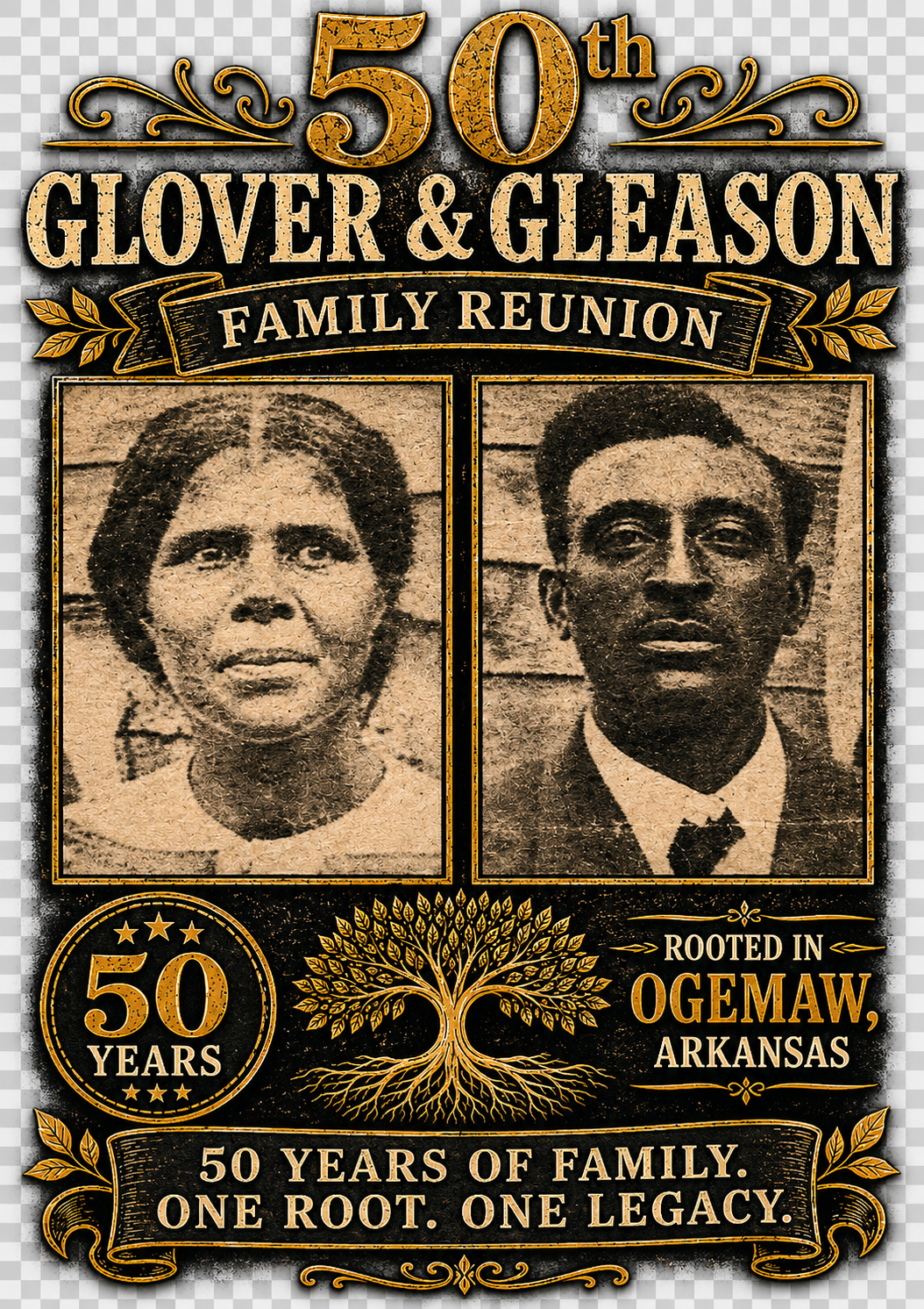 50th Glover & Gleason Family Reunion
