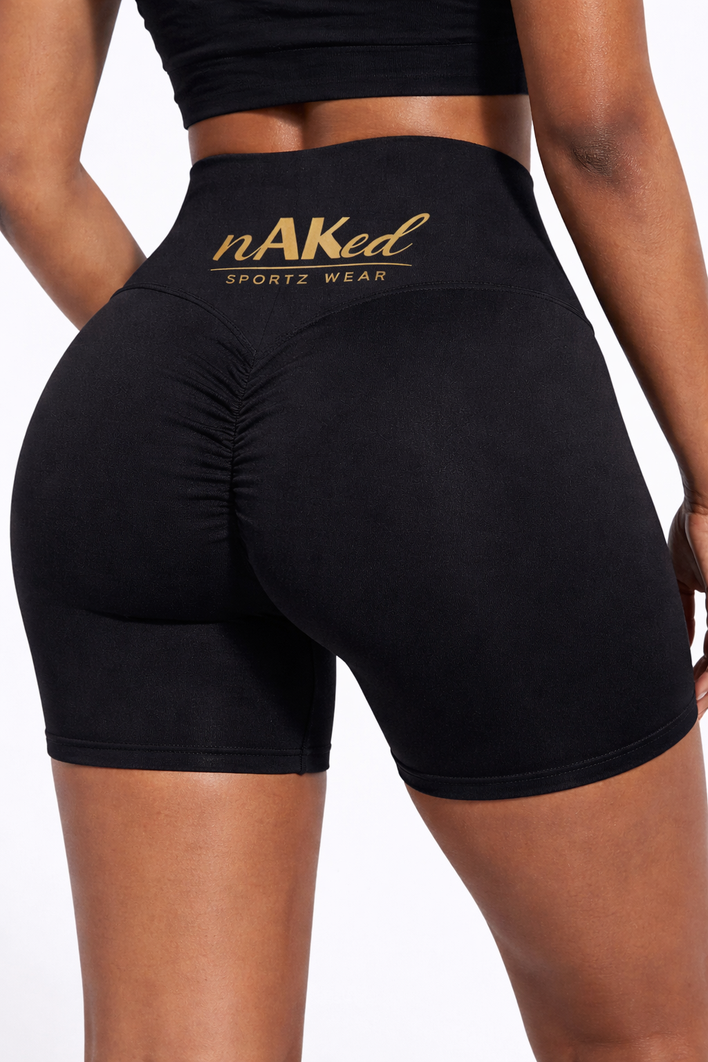 Workout Shorts Seamless High Waist Butt Lifting Scrunch