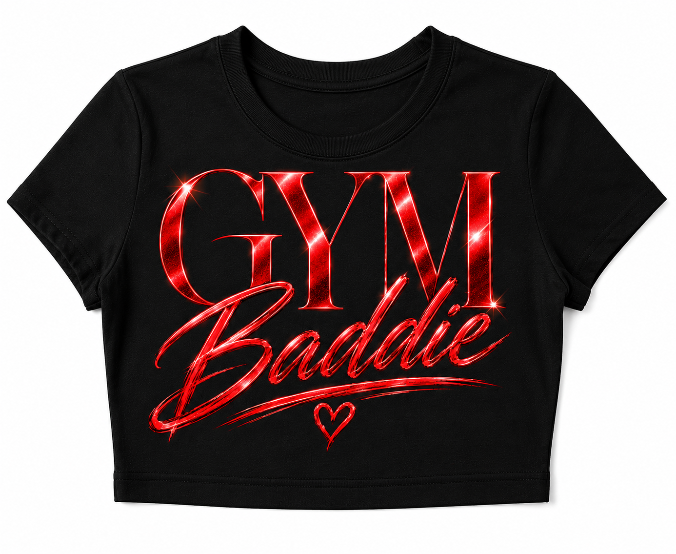 Gym Baddie Crop Top - PRE-ORDER!!!